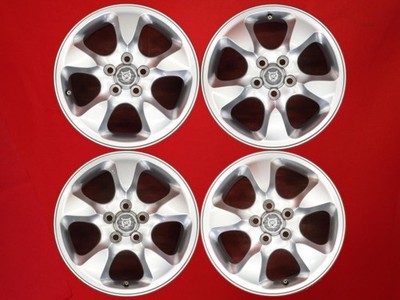 JDM Rare Item 4-Wheel Set Jaguar S-Type Genuine 5-Spoke Aluminum Wheel U (No Tires)