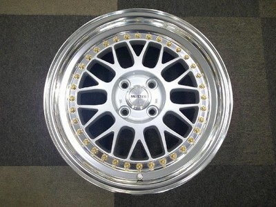 JDM WORK MEISTER M1 3P 16x6.5J +32 PCD100 4H 3-piece Lightweight car t (No Tires)