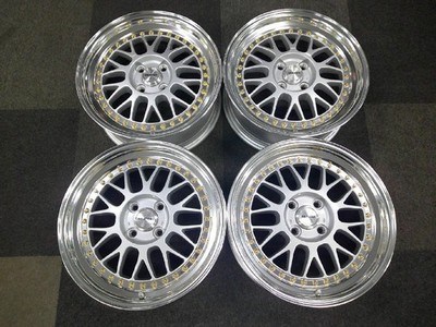 JDM WORK MEISTER M1 3P 16x6.5J +32 PCD100 4H 3-piece Lightweight car t (No Tires) - Image 2