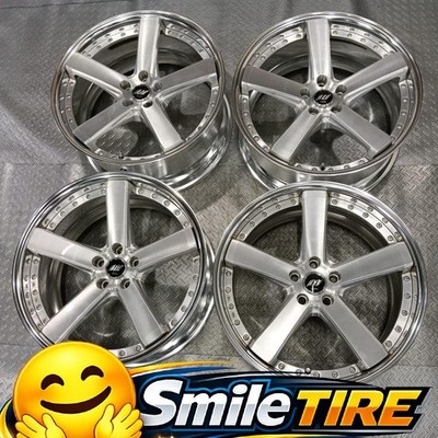 JDM Rare Model WORK Zeast ST2 20x9.5J +35 +20 PCD112-5 Hole Concave Mer (No Tires)