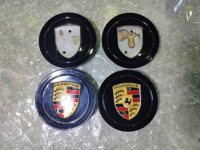 JDM Porsche Genuine Center Caps Set of 4 993.361.303.10 Outer Diameter (No Tires)