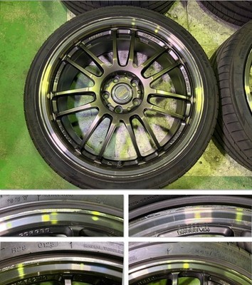 JDM Rare lightweight RAYS VOLK RACING RE30 forging 19x8.5J +43 PCD114.3 (No Tires) - Image 2