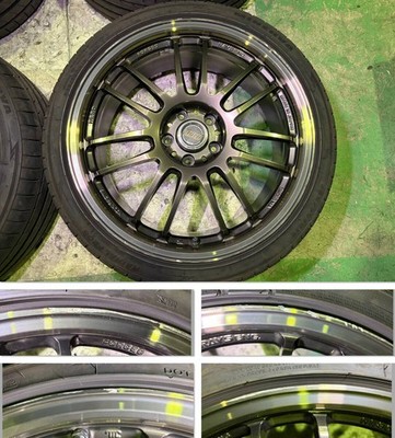 JDM Rare lightweight RAYS VOLK RACING RE30 forging 19x8.5J +43 PCD114.3 (No Tires) - Image 3