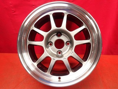 JDM Used SHIBATIRE G23 aluminum wheels 4-hole 7.5J 15-point PCD100 +25 (No Tires) - Image 4