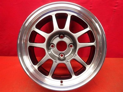 JDM Used SHIBATIRE G23 aluminum wheels 4-hole 7.5J 15-point PCD100 +25 (No Tires) - Image 5