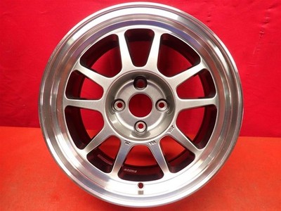 JDM Used SHIBATIRE G23 aluminum wheels 4-hole 7.5J 15-point PCD100 +25 (No Tires) - Image 6