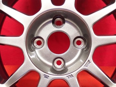 JDM Used SHIBATIRE G23 aluminum wheels 4-hole 7.5J 15-point PCD100 +25 (No Tires) - Image 8