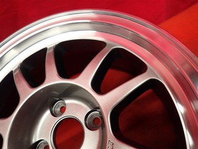 JDM Used SHIBATIRE G23 aluminum wheels 4-hole 7.5J 15-point PCD100 +25 (No Tires) - Image 10