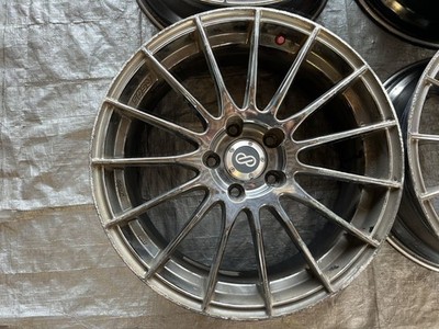 JDM Out of print Enkei RS05/187.5j+50/5-hole 114.3/4-Wheel Set lightwei (No Tires) - Image 2