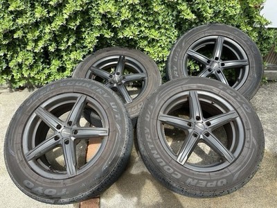 JDM American Wheels Vision 469 BOOST 17x7J 5H 38 110 4-Wheel Set Suitab (No Tires)