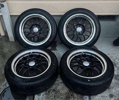 JDM BLITZ BRW-02 4-hole PCD100 PCD114.3 multi-type 1414in 6j +40 with (No Tires)