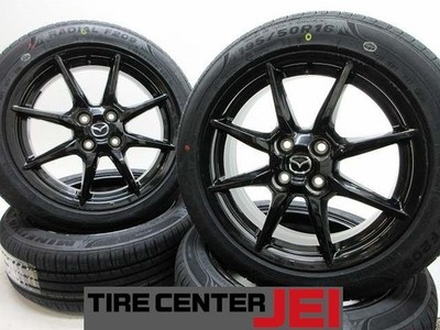 JDM Genuine 16 Mazda ND Roadster 195/50R16 6.5J+45 100 Tires and Used (No Tires)