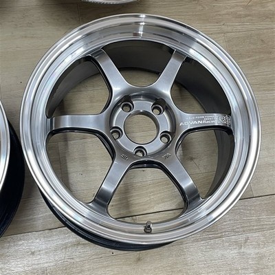 JDM ADVAN R6 8.5-18+50 5H114.3 18-inch wheels 4-piece set 002R suitabl (No Tires) - Image 5