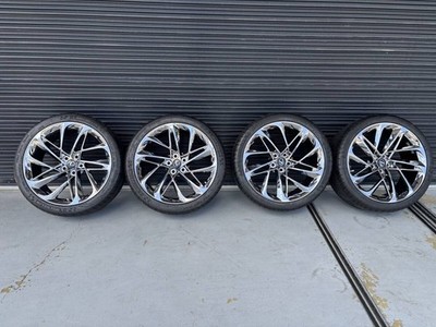 JDM Lexus LC500/LC500h Modellista 21-inch wheels x4-Wheel Set complete set f (No Tires)