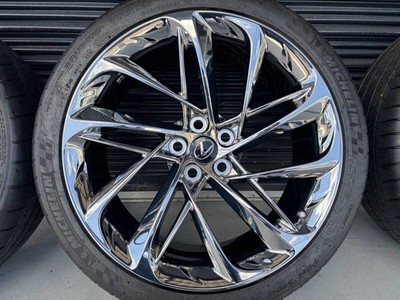 JDM Lexus LC500/LC500h Modellista 21-inch wheels x4-Wheel Set complete set f (No Tires) - Image 3