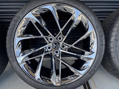 JDM Lexus LC500/LC500h Modellista 21-inch wheels x4-Wheel Set complete set f (No Tires) - Image 4