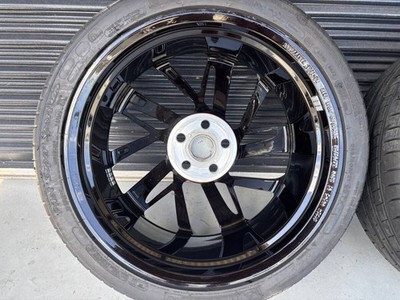 JDM Lexus LC500/LC500h Modellista 21-inch wheels x4-Wheel Set complete set f (No Tires) - Image 6