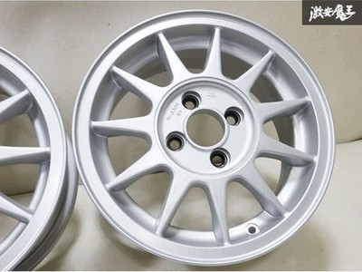 JDM Autostrada Argento 14x6J +40 PCD100 4H Wheel 2-Wheel Set AE92 / AE101 / A (No Tires) - Image 5