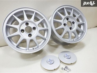 JDM Autostrada Argento 14x6J +40 PCD100 4H Wheel 2-Wheel Set AE92 / AE101 / A (No Tires) - Image 2