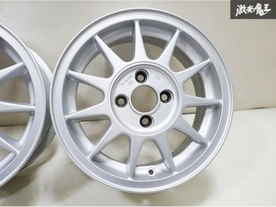 JDM Autostrada Argento 14x6J +40 PCD100 4H Wheel 2-Wheel Set AE92 / AE101 / A (No Tires) - Image 4