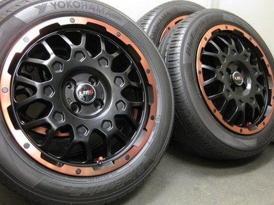 JDM USED LEHRMEISTER LMG 17 & 195/60R17 4-Wheel Set for Toyota Raize/Rocky (No Tires)