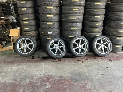 JDM SSR TYPE-C 17x7.5J+50 PCD100 Studless tires (No Tires)