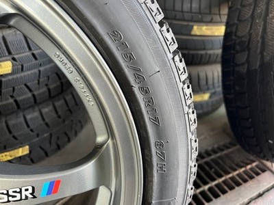 JDM SSR TYPE-C 17x7.5J+50 PCD100 Studless tires (No Tires) - Image 4