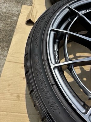 JDM ENKEI NT03RR 18x9J+48 PCD100 5H Tire and Wheel 4-Wheel Set Excellent (No Tires) - Image 6