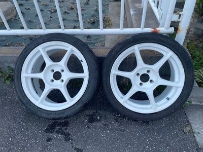 JDM Buddy Club P1Racing 17-inch 7J (No Tires)