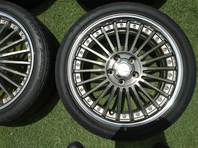 JDM WORK Lanvec LF1 187.5j +50 4-Wheel Set br WORK (No Tires) - Image 3