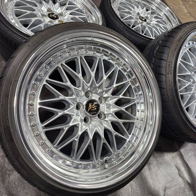 JDM WORK VS-XV Deep Rim / Step Rim PCD 100-5H for Prius/BRZ/86/Wish/Le (No Tires) - Image 2
