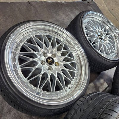 JDM WORK VS-XV Deep Rim / Step Rim PCD 100-5H for Prius/BRZ/86/Wish/Le (No Tires) - Image 4