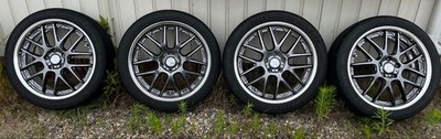 JDM WORK LANVEC LM7 19-inch Aluminum Wheels Set of 4 (No Tires)