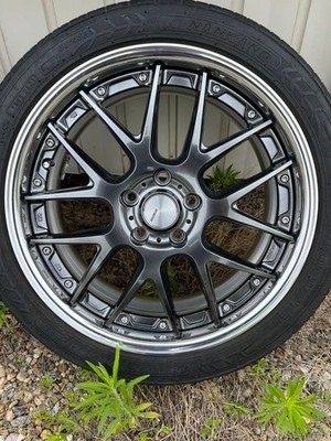 JDM WORK LANVEC LM7 19-inch Aluminum Wheels Set of 4 (No Tires) - Image 2