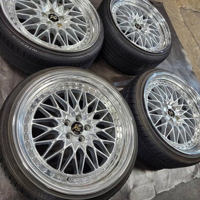 JDM WORK VS-XV Deep Rim / Step Rim PCD 100-5H for Prius/BRZ/86/Wish/Le (No Tires) - Image 7