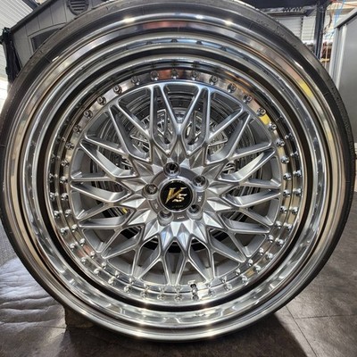 JDM WORK VS-XV Deep Rim / Step Rim PCD 100-5H for Prius/BRZ/86/Wish/Le (No Tires) - Image 9
