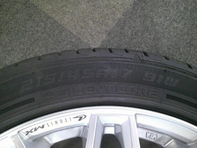 JDM Weds Leonis MX 17x7.0J +47 PCD100 5H 215/45R17 Prius Corolla Wish (No Tires) - Image 7