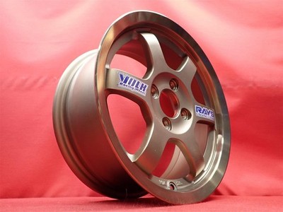JDM Forging lightweight 1Pcs4.4kg Volk Racing TE37 used wheel 4-Wheel Set 6J (No Tires) - Image 2