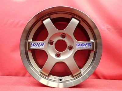 JDM Forging lightweight 1Pcs4.4kg Volk Racing TE37 used wheel 4-Wheel Set 6J (No Tires) - Image 6