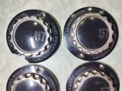 JDM Rare Rays RAYS gram lights Gravillage Its Option Center Cap 4 Indi (No Tires) - Image 7
