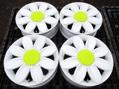 JDM Rare out-of-print PIAA Urara Flower 154-hole 100 5J 45 Lapin canva (No Tires)