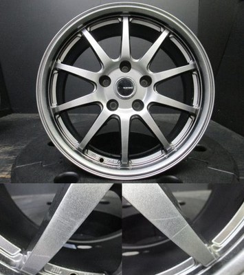 JDM Lightweight G-Speed G-04 7J-17+38 114.3 Gunmetal Winrun R330 195 (No Tires) - Image 3