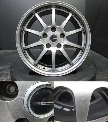 JDM Lightweight G-Speed G-04 7J-17+38 114.3 Gunmetal Winrun R330 195 (No Tires) - Image 5