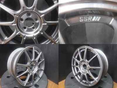 JDM Corolla Sports 86 BRZ 4-Wheel Set Used Tanabe SSR GTX01 17x7.0J +50 (No Tires) - Image 6