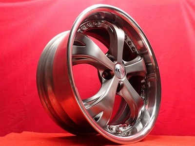 JDM Used EuroHart ST-1 aluminum wheels 4-Wheel Set 8/9J 18-inch PCD 114.3 5 (No Tires) - Image 2