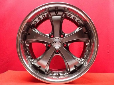 JDM Used EuroHart ST-1 aluminum wheels 4-Wheel Set 8/9J 18-inch PCD 114.3 5 (No Tires) - Image 5