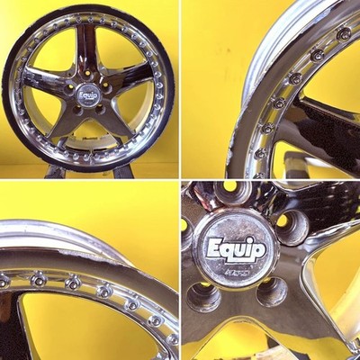 JDM Discontinued WORK Equip DDC Rim 18x7.5J +41 114.3/5-hole Equip 3-pi (No Tires) - Image 6