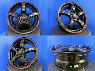JDM Used GR 86 BRZ 4-Wheel Set MID black RMP Racing 17-inch aluminum wh (No Tires) - Image 2