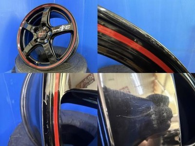 JDM Used GR 86 BRZ 4-Wheel Set MID black RMP Racing 17-inch aluminum wh (No Tires) - Image 5