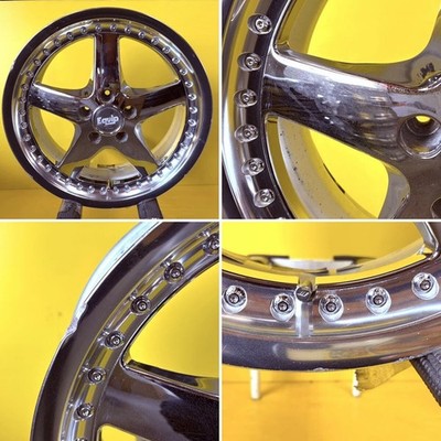 JDM Discontinued WORK Equip DDC Rim 18x7.5J +41 114.3/5-hole Equip 3-pi (No Tires) - Image 7